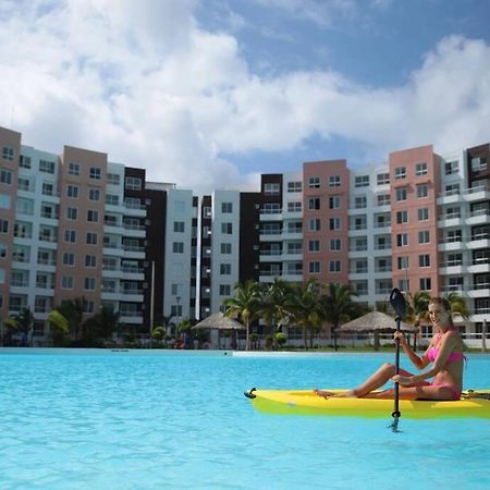 Departamento Con Laguna Artificial Cancún Extérieur photo
