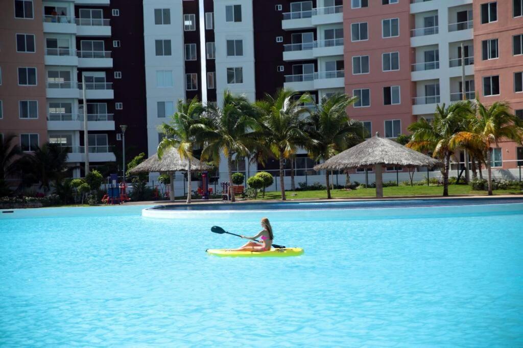 Departamento Con Laguna Artificial Cancún Extérieur photo