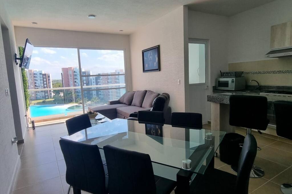 Departamento Con Laguna Artificial Cancún Extérieur photo